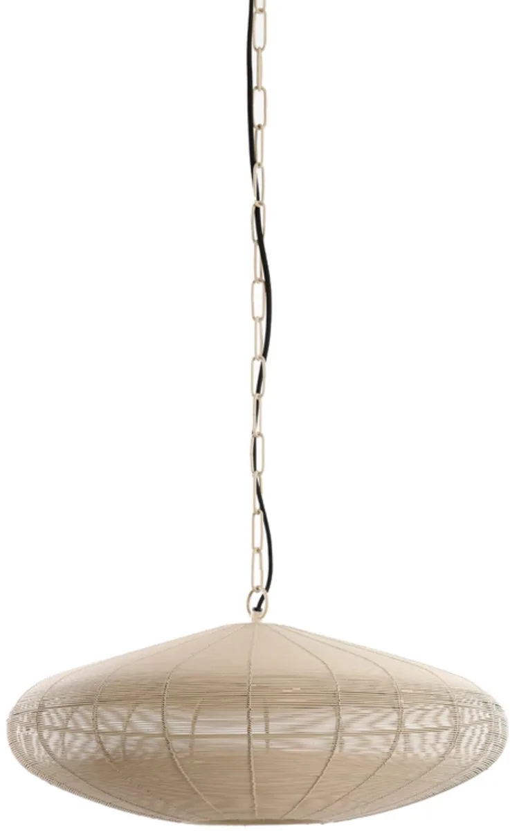 Hanglamp Bahoto 51cm - Mat van Light & Living in Crème – productfoto