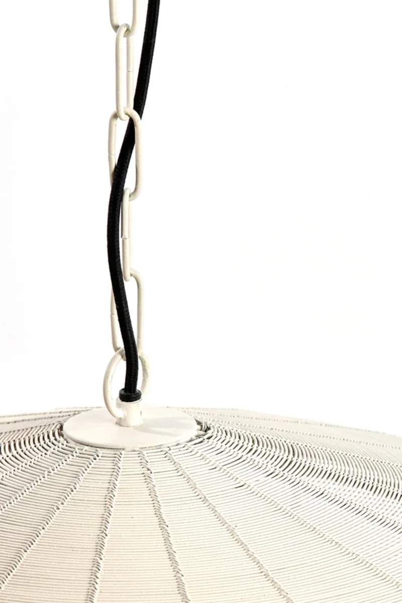 Hanglamp Bahoto 60cm - Mat de Light & Living en Crème – photo produit