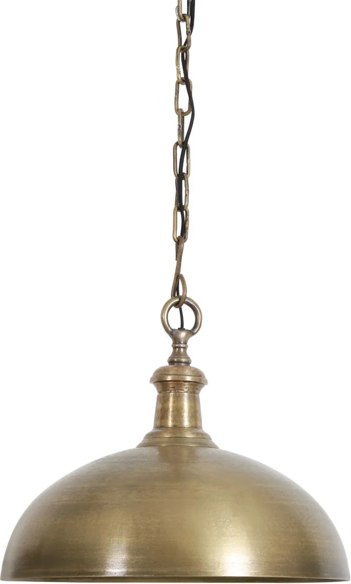 Hanglamp Demi - Oud - Ø50cm - Modern - Hanglampen Eetkamer, Slaapkamer, Woonkamer de Light & Living en Bronze – photo produit