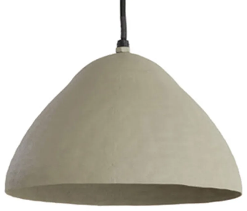 Hanglamp Elimo - Ø25cm - Modern - Hanglampen Eetkamer, Slaapkamer, Woonkamer från Light & Living i Grå – produktbild