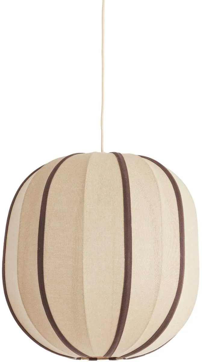 Hanglamp Esmiria - Ø51x48cm - Hanglampen Eetkamer, Slaapkamer, Woonkamer de Light & Living en Marron – photo produit