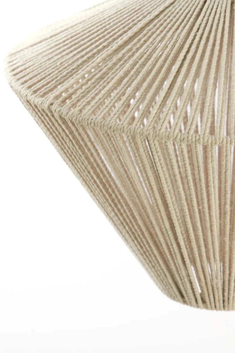 Hanglamp Felida 3-lamps - Japandi de Light & Living en Crème – photo produit