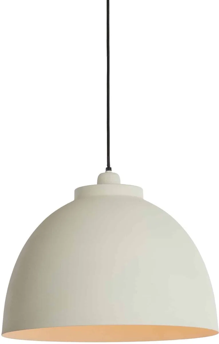 Hanglamp Kylie - Crème - Ø45cm - Modern - Hanglampen Eetkamer, Slaapkamer, Woonkamer de Light & Living en Blanc – photo produit