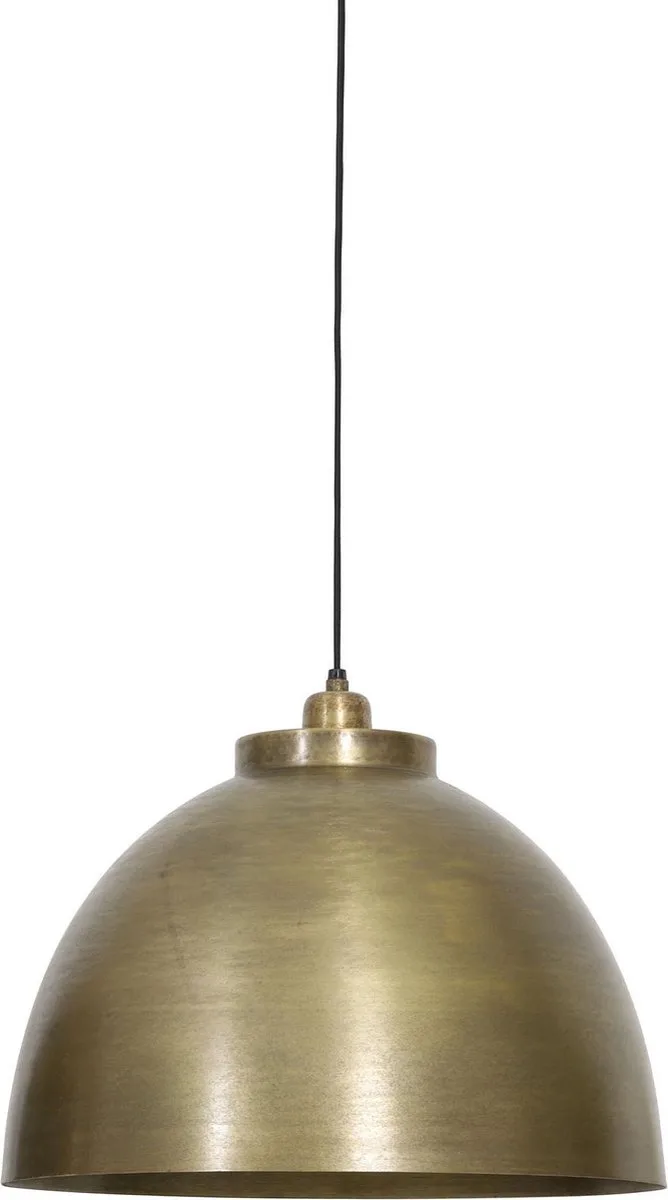Hanglamp Kylie - Ø45cm - Modern - Hanglampen Eetkamer, Slaapkamer, Woonkamer von Light & Living in Bronze – Produktfoto
