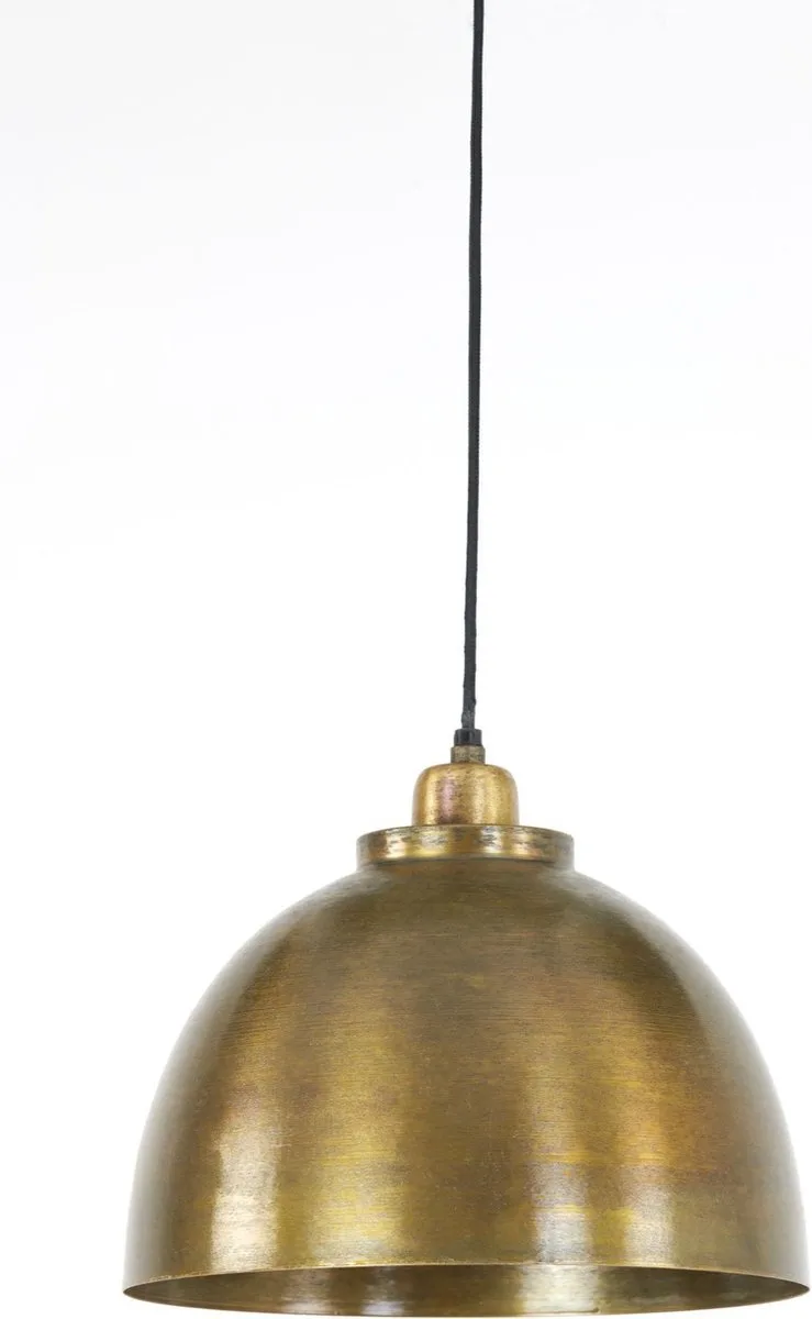 Hanglamp Kylie - Ruw Oud - Ø30x26cm fra Light & Living i Bronze – produktbillede