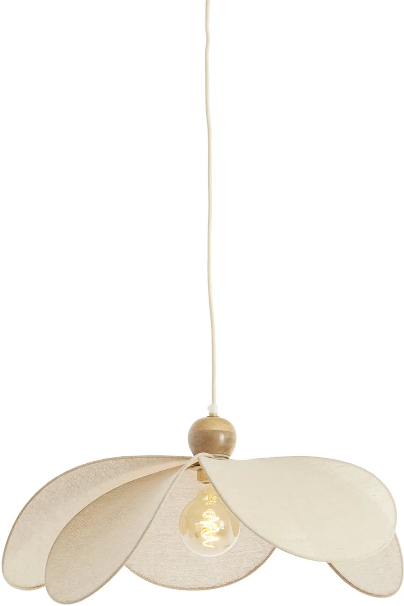 Hanglamp LAVRIRIA - 60x60x30 cm de Light & Living en Marron – photo produit