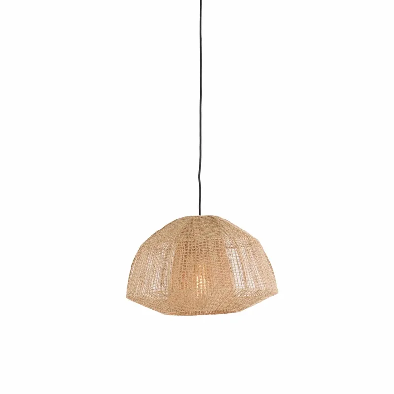 Hanglamp Macul - Ø40cm - Bohemian - Hanglampen Eetkamer, Slaapkamer, Woonkamer de Light & Living en Marron – photo produit