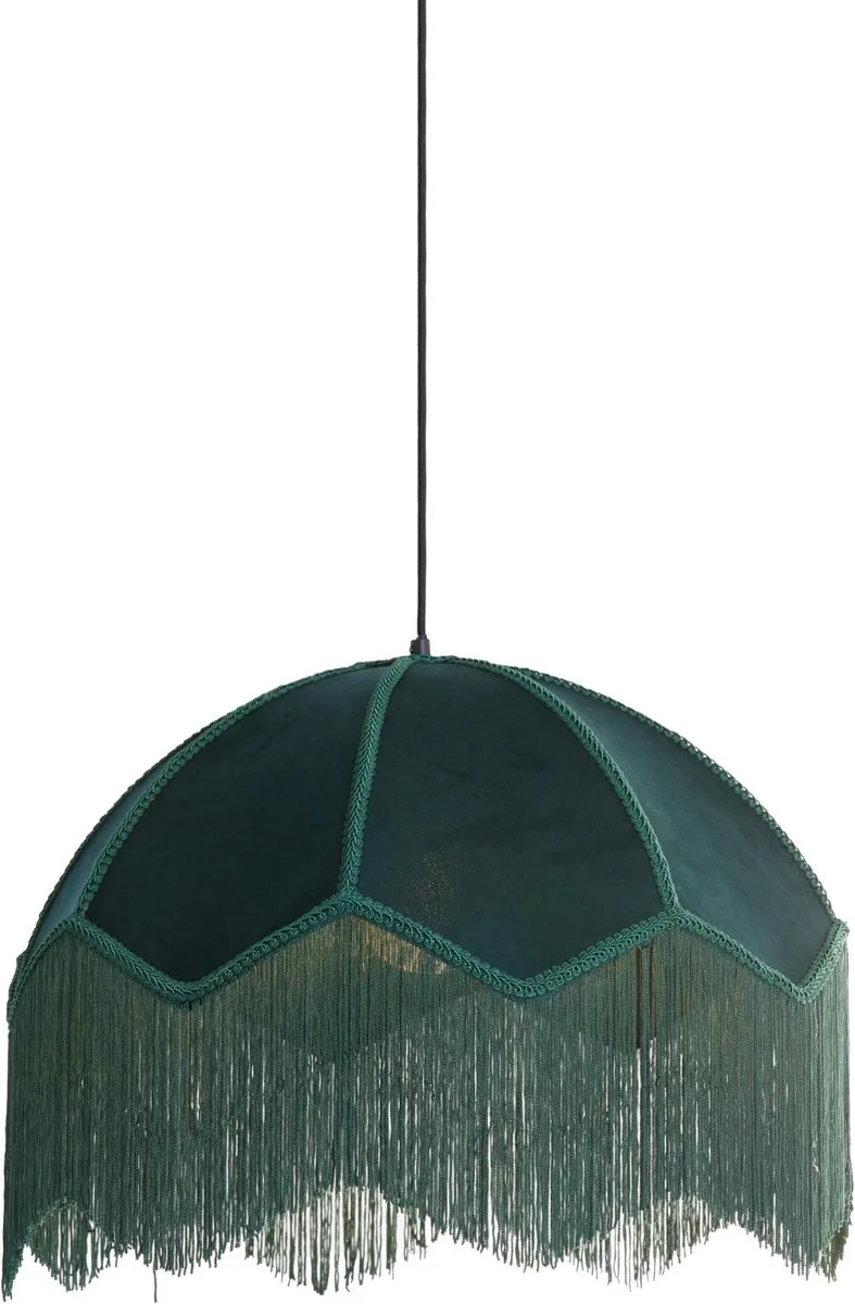 Hanglamp Malacia - Donkergroen - Ø50cm - Modern - Hanglampen Eetkamer, Slaapkamer, Woonkamer van Light & Living in Groen – productfoto