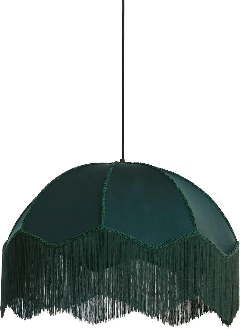 Hanglamp Malacia - Donkergroen - Ø60cm - Modern - Hanglampen Eetkamer, Slaapkamer, Woonkamer van Light & Living in Groen – productfoto