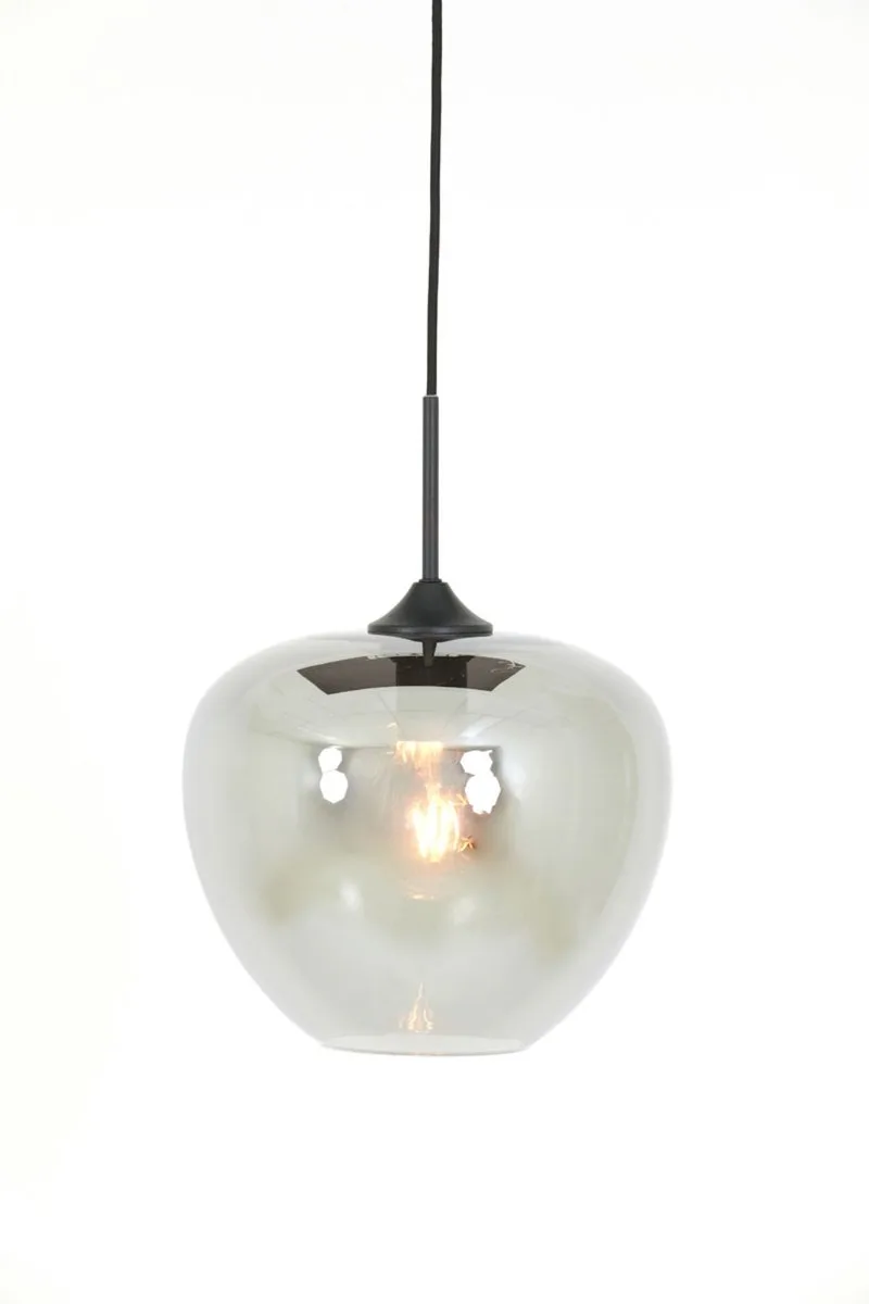 Hanglamp Mayson - Ø30cm - Modern - Hanglampen Eetkamer, Slaapkamer, Woonkamer van Light & Living in Zwart – productfoto