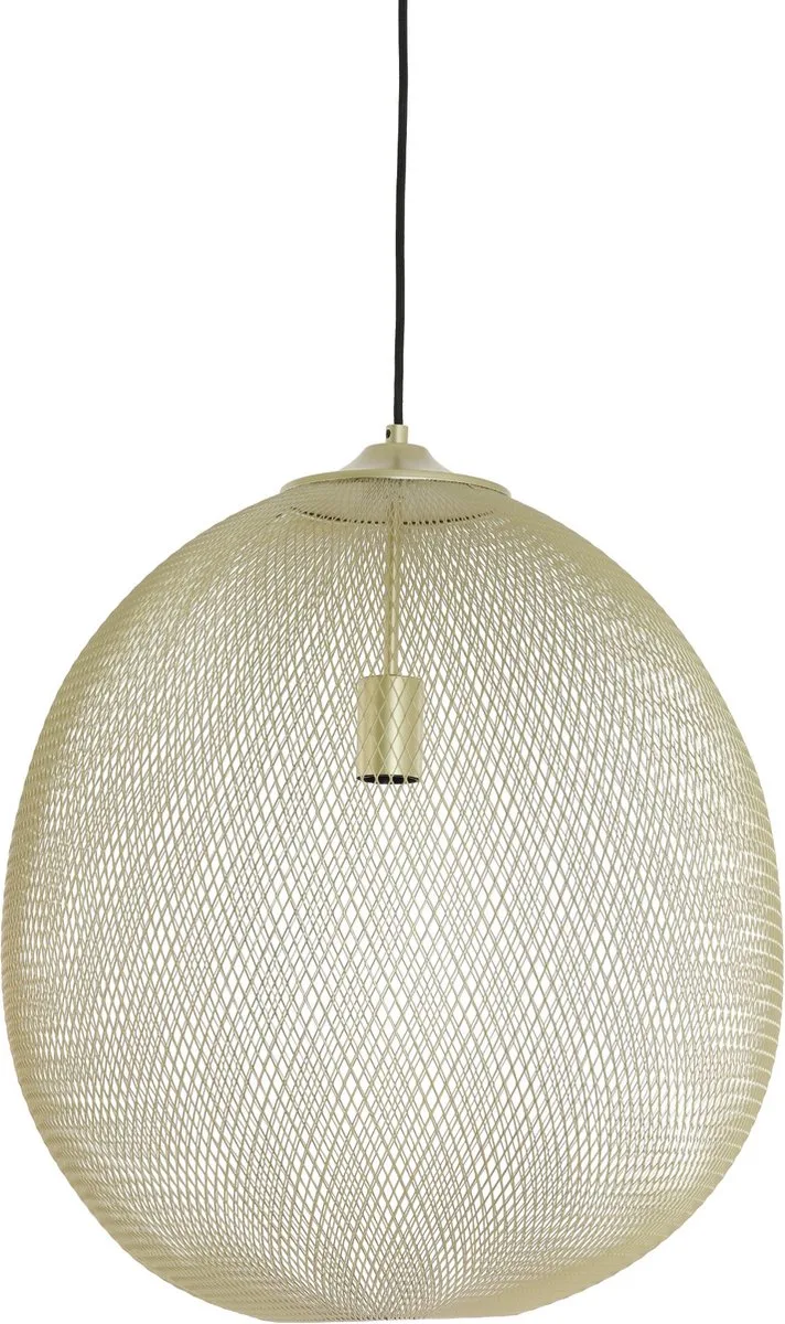 Hanglamp Moroc - Ø50cm - Modern - Hanglampen Eetkamer, Slaapkamer, Woonkamer de Light & Living en Or – photo produit