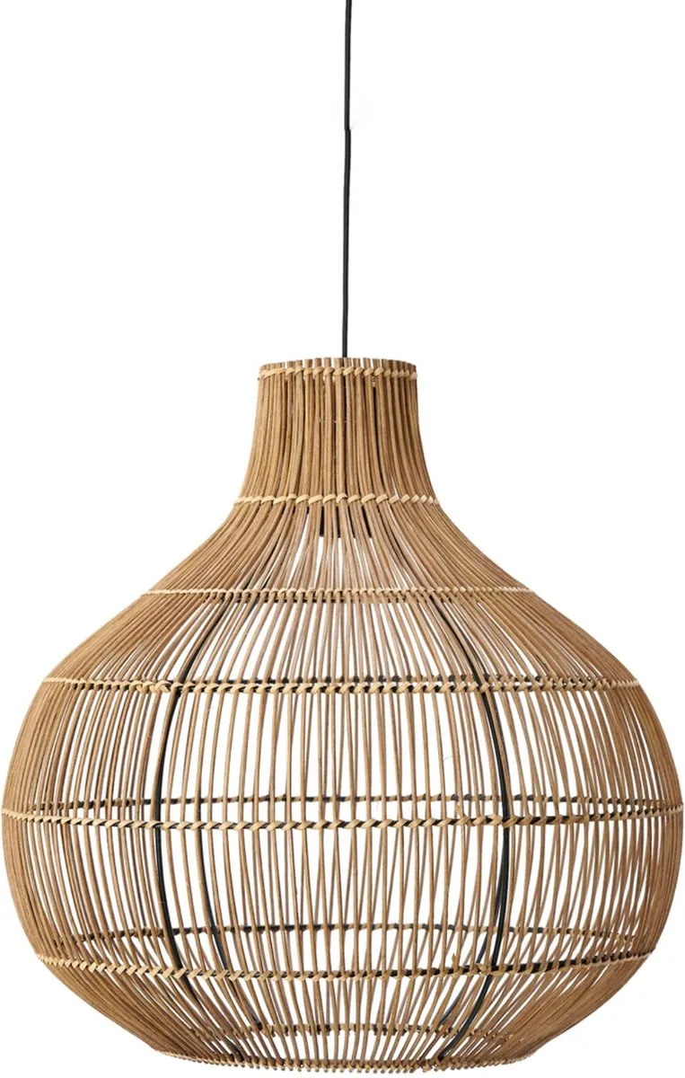 Hanglamp Pacino - Ø50cm - Bohemian - Hanglampen Eetkamer, Slaapkamer, Woonkamer från Light & Living i Brun – produktbild