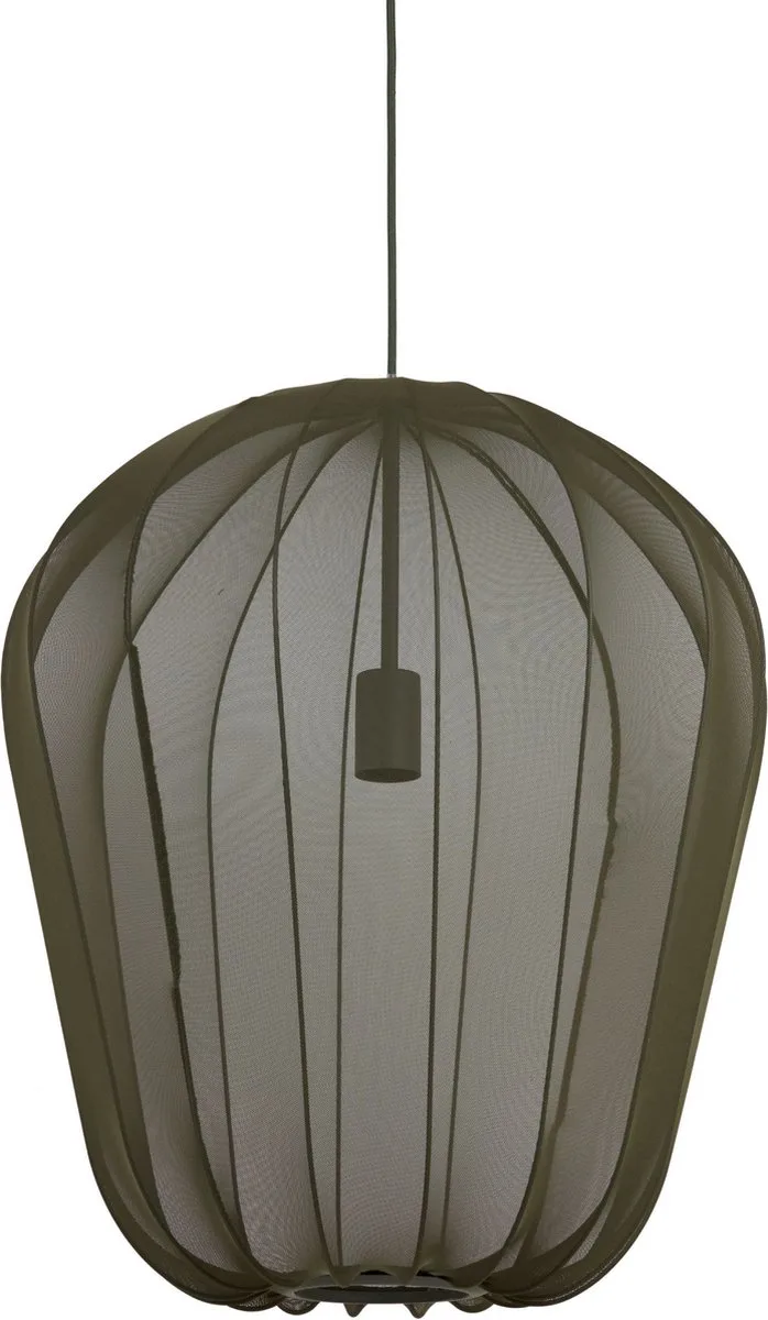 Hanglamp Plumeria - Donkergroen - Ø50cm - Modern - Hanglampen Eetkamer, Slaapkamer, Woonkamer de Light & Living en Vert – photo produit