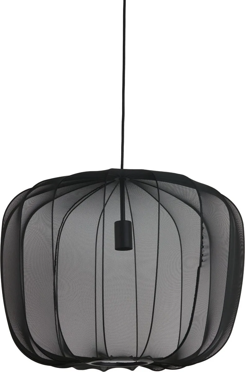 Hanglamp Plumeria - Ø60cm - Modern - Hanglampen Eetkamer, Slaapkamer, Woonkamer van Light & Living in Zwart – productfoto