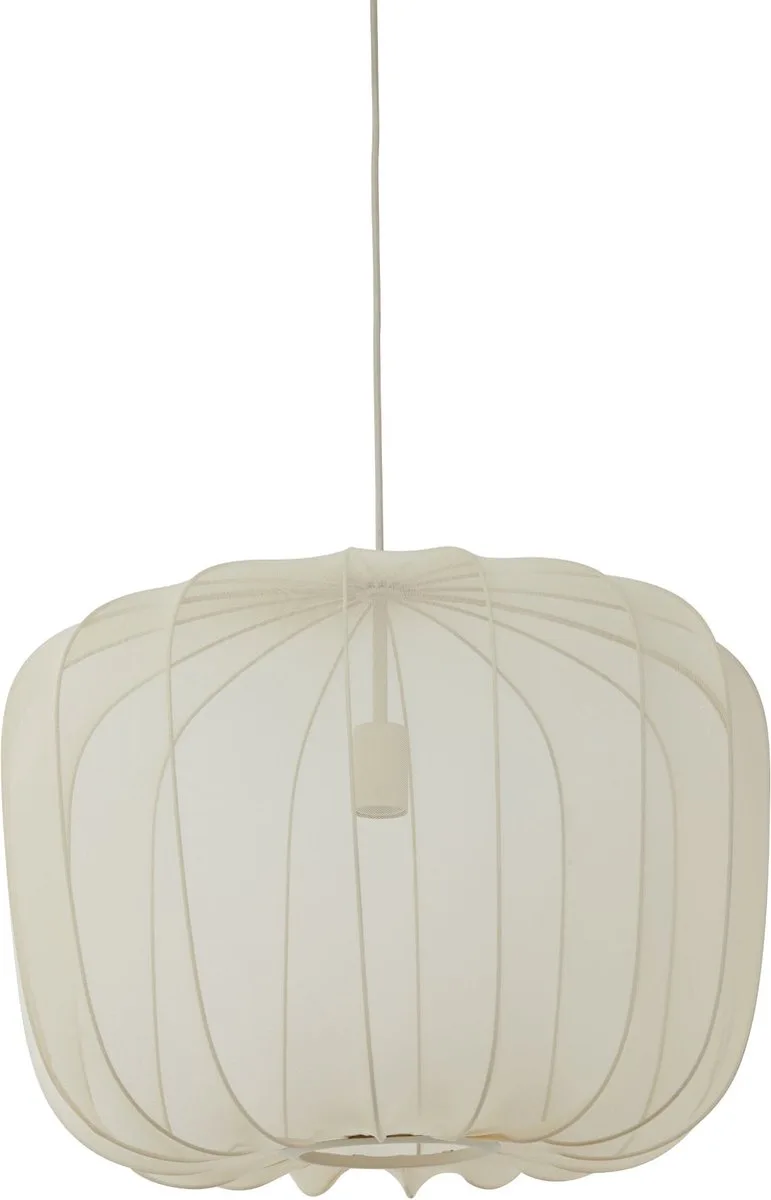 Hanglamp Plumeria - Zand - Ø60cm - Modern - Hanglampen Eetkamer, Slaapkamer, Woonkamer von Light & Living in Beige – Produktfoto