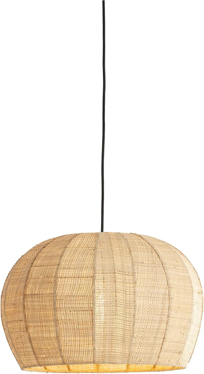 Hanglamp Rafaella - Naturel - Ø42cm - Modern - Hanglampen Eetkamer, Slaapkamer, Woonkamer by Light & Living in Brown – product photo