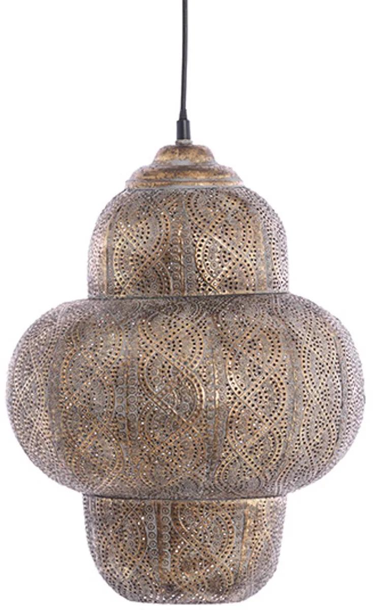 Hanglamp Ryota - 30.5x30.5x41cm - Modern - Hanglampen Eetkamer, Slaapkamer, Woonkamer fra Light & Living i Brun – produktbillede