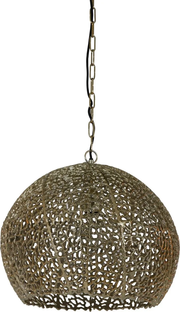 Hanglamp Sinula - Ø45cm - Modern - Hanglampen Eetkamer, Slaapkamer, Woonkamer de Light & Living en Or – photo produit