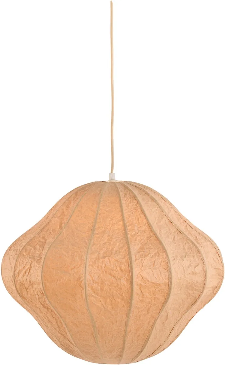 Hanglamp Sukau Kraftpapier, 50cm de Light & Living en Marron – photo produit