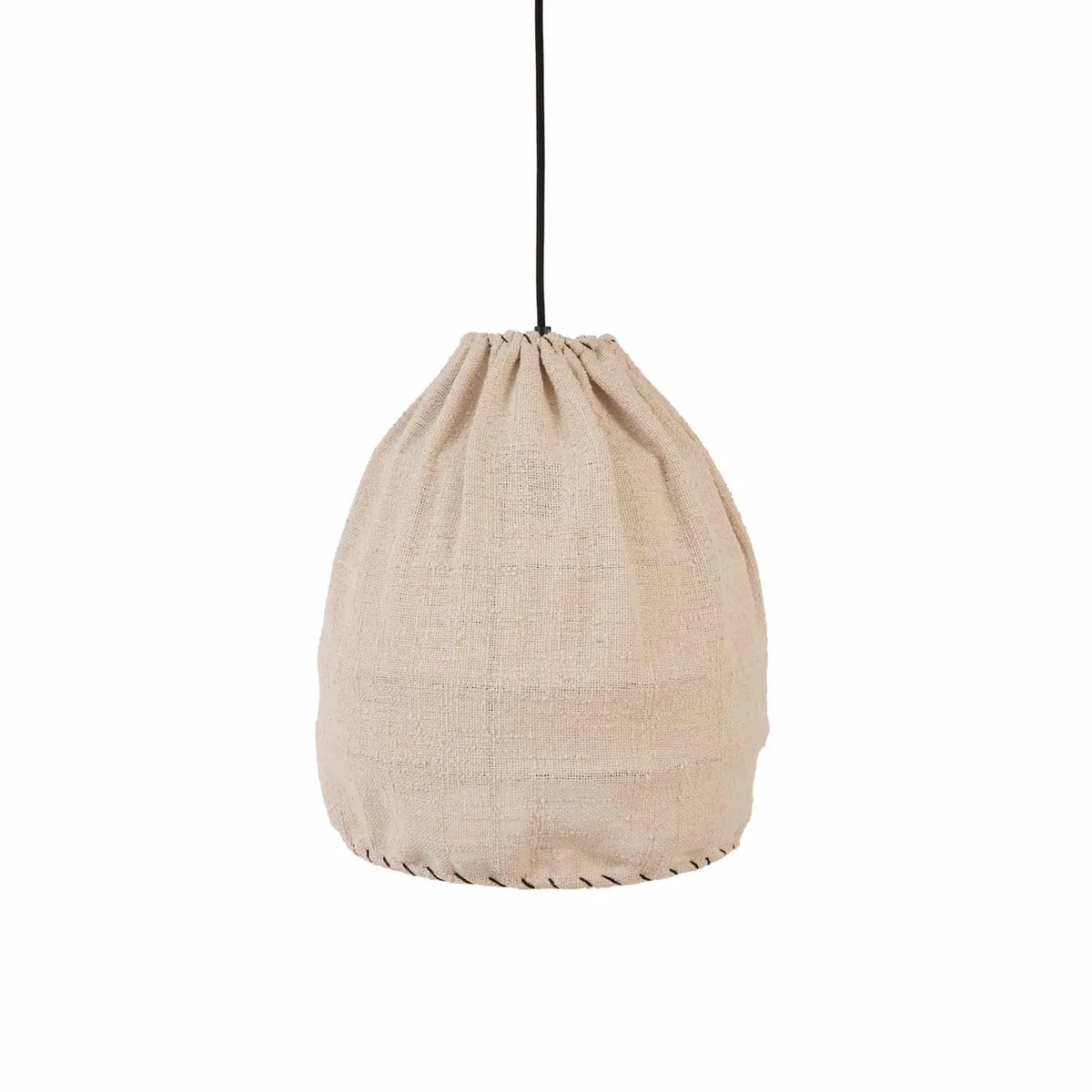 Hanglamp Thieux - Beige - 35x35x40cm - Modern - Hanglampen Eetkamer, Slaapkamer, Woonkamer von Light & Living in Braun – Produktfoto