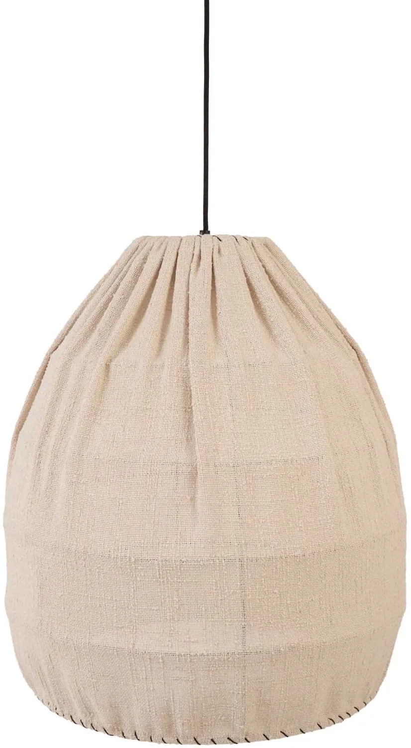 Hanglamp Thieux - Beige - 50x50x56cm - Modern - Hanglampen Eetkamer, Slaapkamer, Woonkamer von Light & Living in Braun – Produktfoto