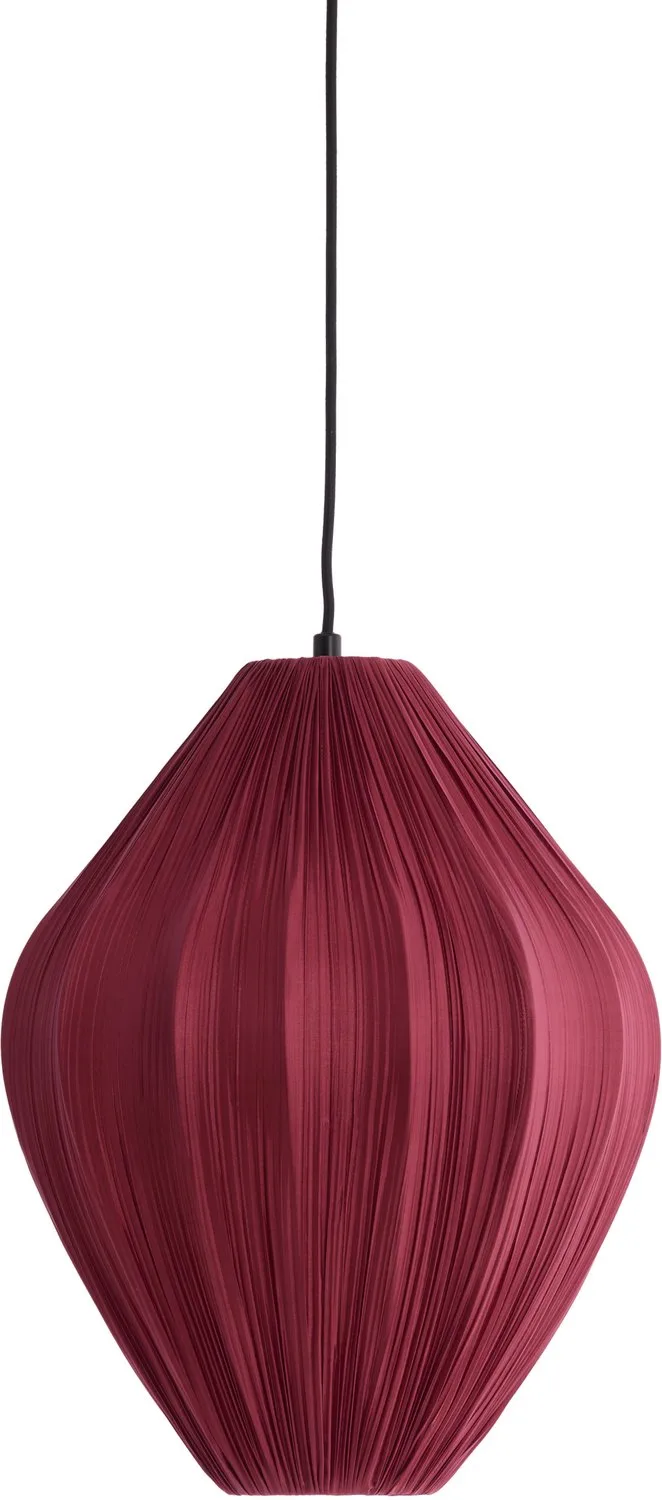 Hanglamp VERITA - 36x36x44 cm von Light & Living in Rot – Produktfoto