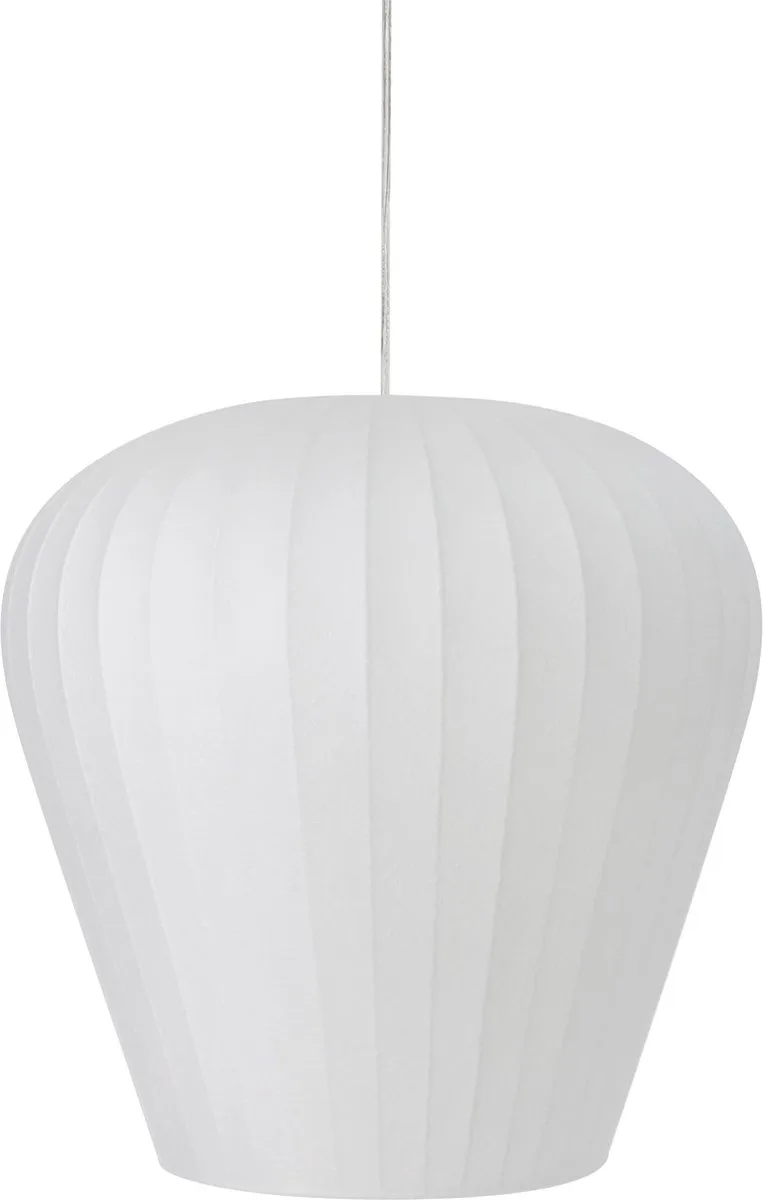 Hanglamp Xela - Ø37,5cm - Modern - Hanglampen Eetkamer, Slaapkamer, Woonkamer de Light & Living en Blanc – photo produit