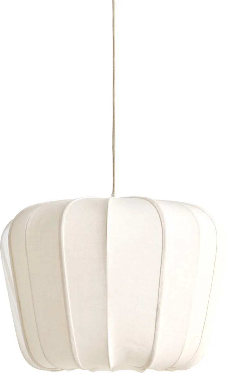 Hanglamp Zubedo - Ø60cm - Modern - Hanglampen Eetkamer, Slaapkamer, Woonkamer de Light & Living en Blanc – photo produit