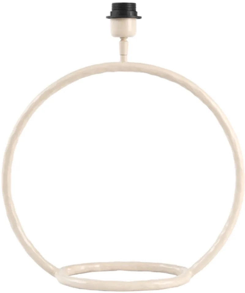 Lampvoet 39x15x39,5 cm ELIORO crème fra Light & Living i Hvid – produktbillede