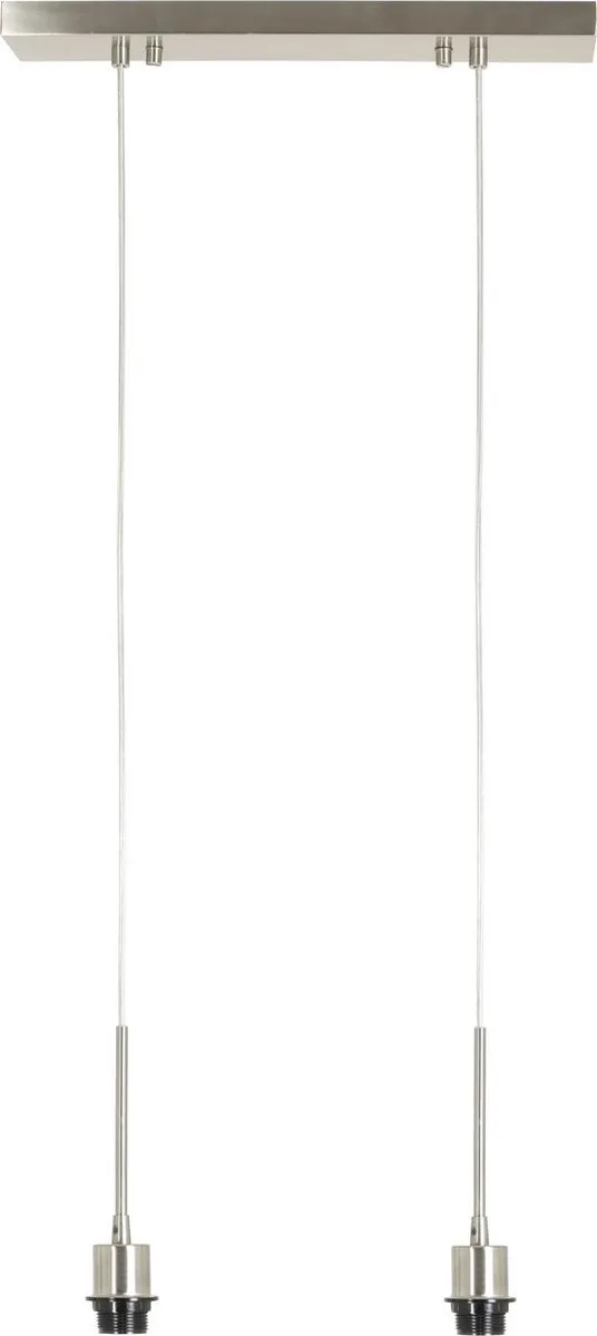 Pendel SITKA 2L 48x120 cm - nikkel satijn