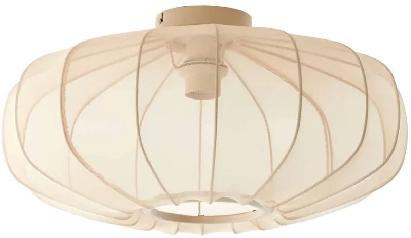 Plafonniere Plumalia - Zand - Ø50cm - Modern by Light & Living in Brown – product photo