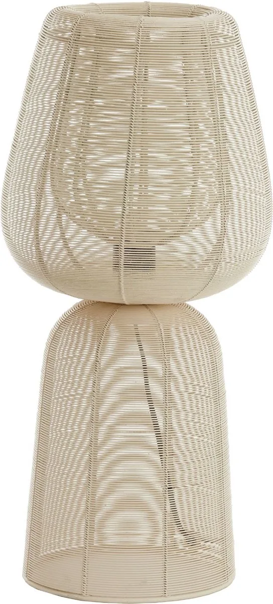 Tafellamp Aboso - Ø24cm - Modern de Light & Living en Blanc – photo produit