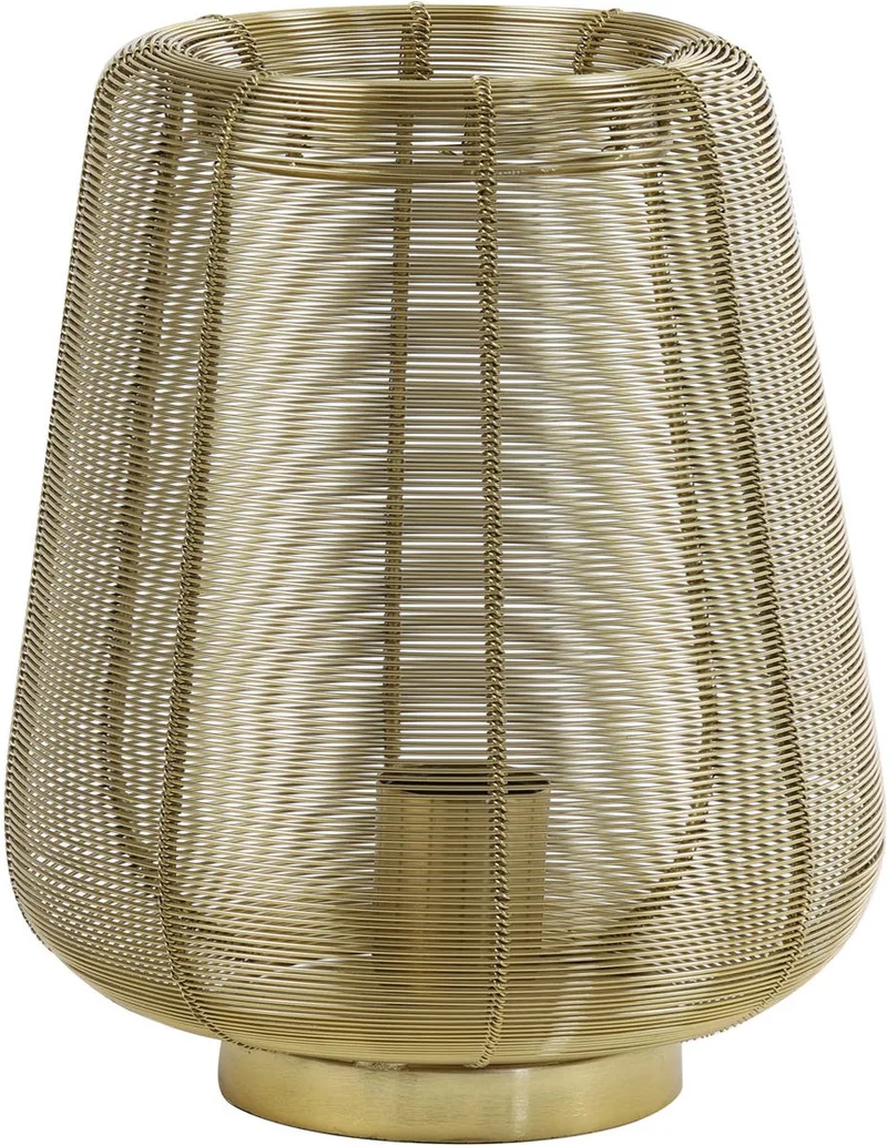 Tafellamp Adeta - Ø22cm - Luxe de Light & Living en Or – photo produit