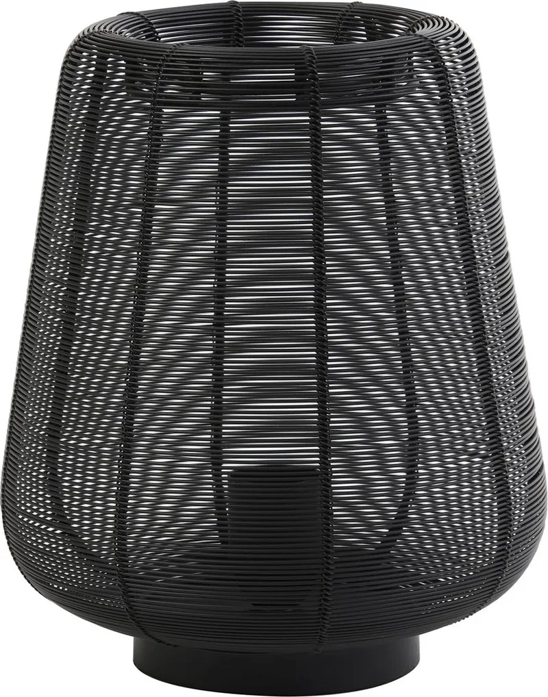 Tafellamp Adeta - Ø22cm - Modern de Light & Living en Noir – photo produit
