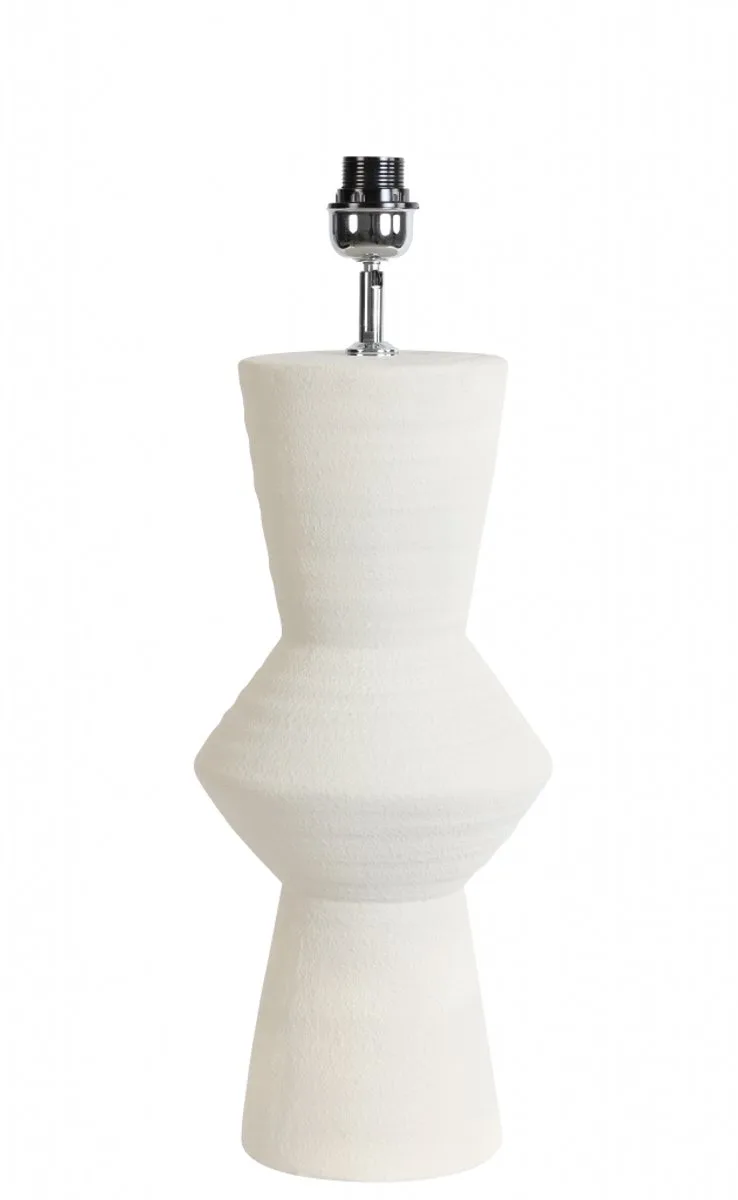 Tafellamp Ayla Keramiek, 61cm - (excl. kap) de Light & Living en Crème – photo produit