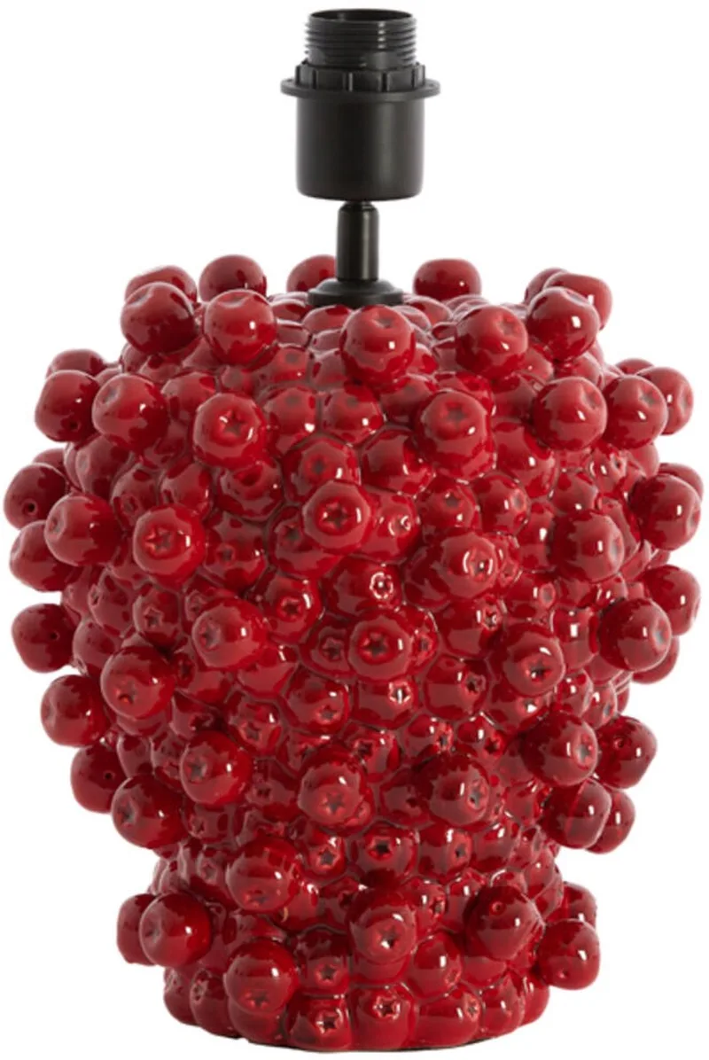 Tafellamp - Berries - keramiek - Ø 26cm - E27 - 1742779 by Light & Living in Red – product photo