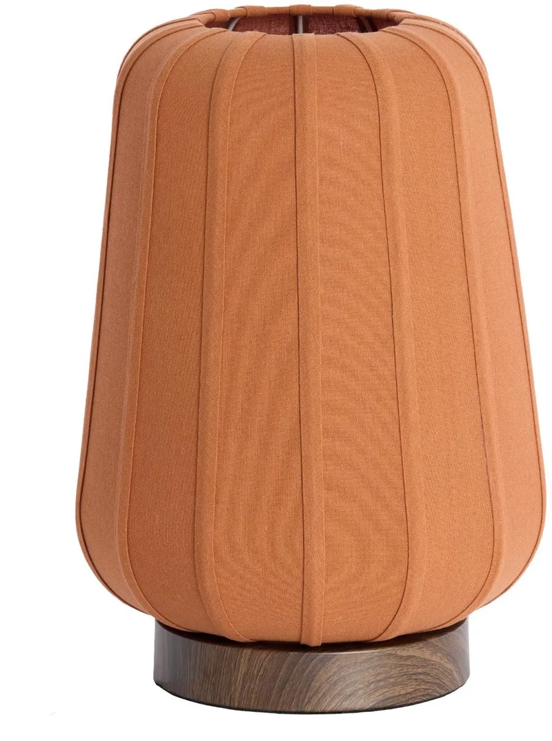 Tafellamp Bibury - Terracotta - Ø30cm - Modern fra Light & Living i Orange – produktbillede