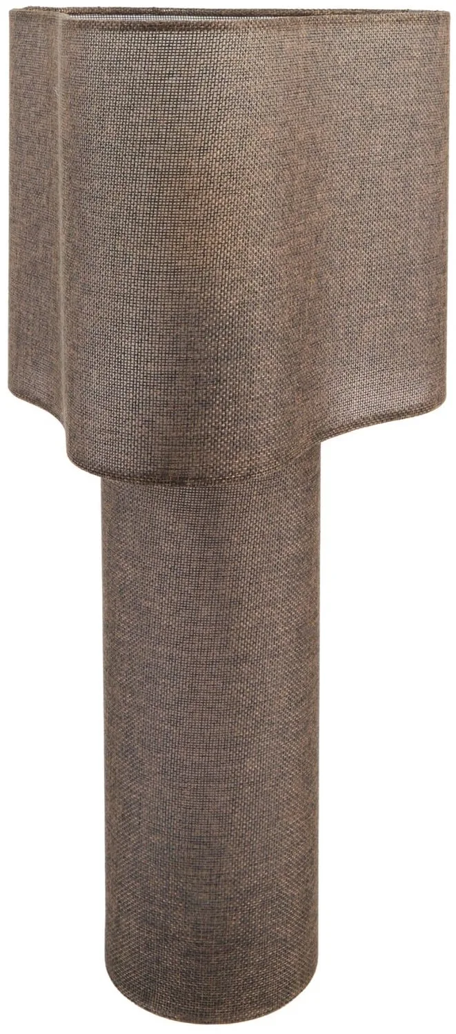 Tafellamp Brany - Donkerbruin - 25x25x50cm - Landelijk de Light & Living en Marron – photo produit
