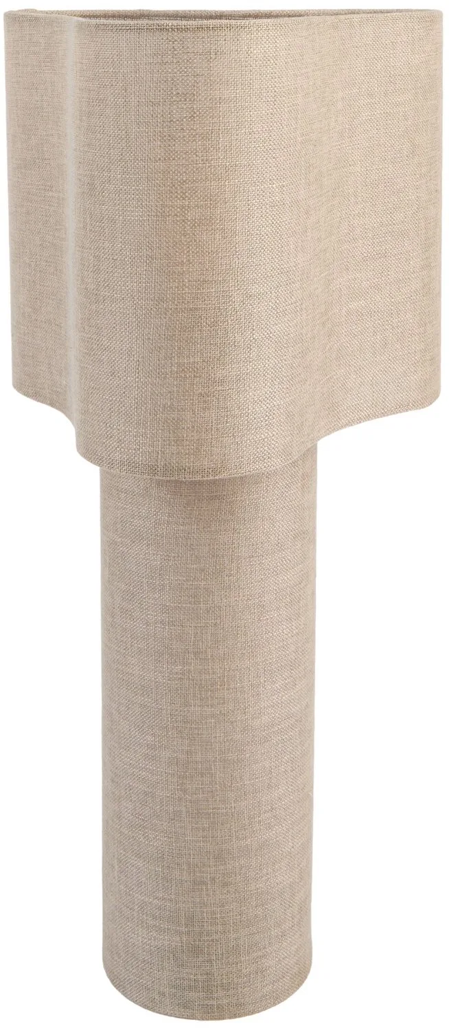 Tafellamp Brany - Licht - 25x25x50cm - Landelijk von Light & Living in Braun – Produktfoto