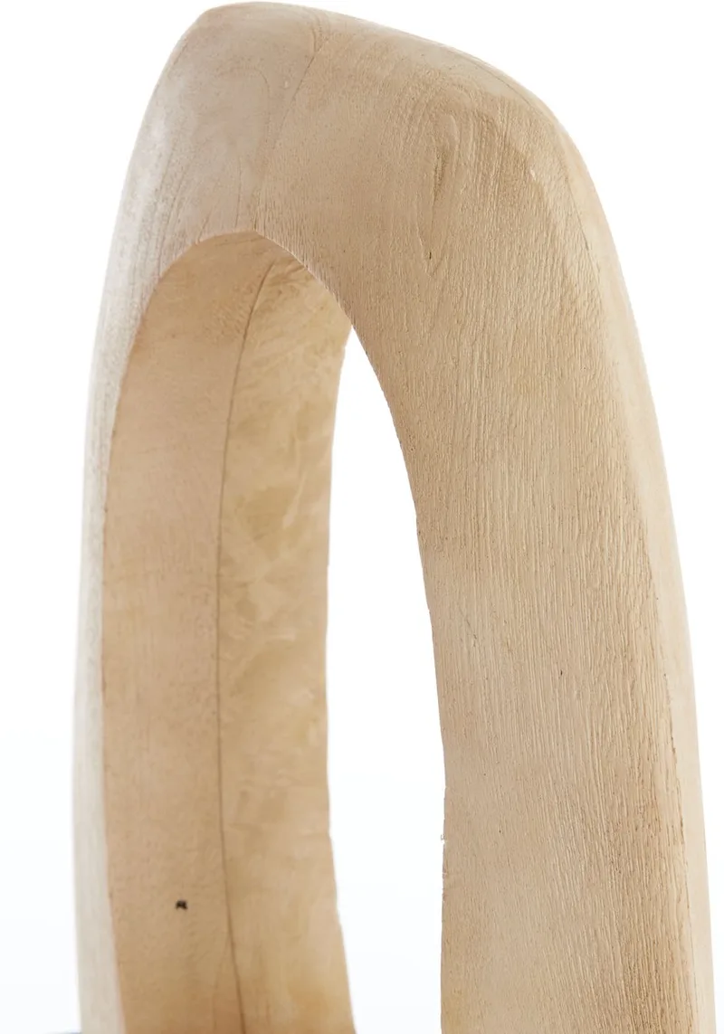 Tafellamp Carini Mangohout, 35cm de Light & Living en Naturel – photo produit
