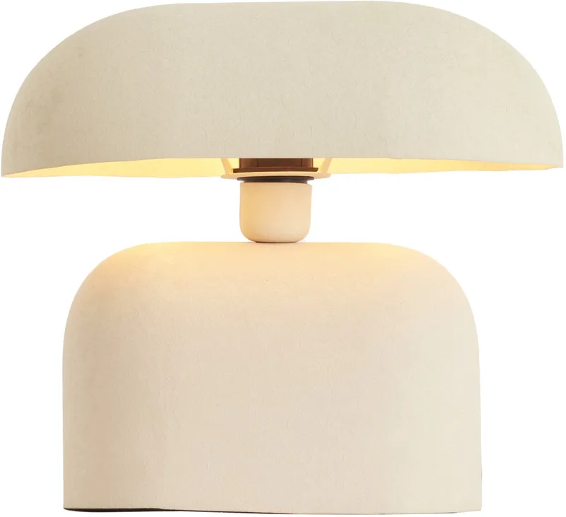 Tafellamp - crème - Todd - metaal - nachtkastlamp - E27 - 1897443 de Light & Living en Beige – photo produit