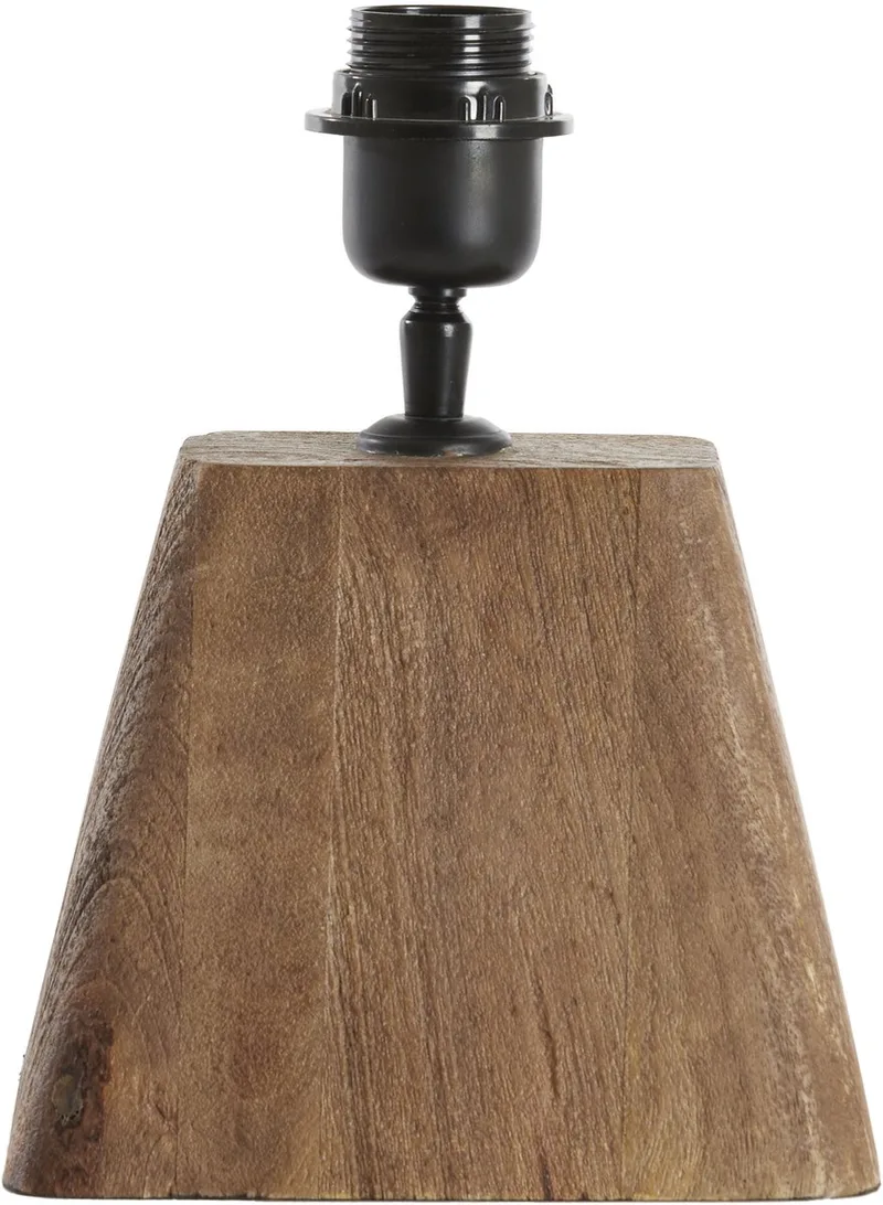 Tafellamp Kardan Mangohout, 15cm - (excl. kap) de Light & Living en Marron – photo produit
