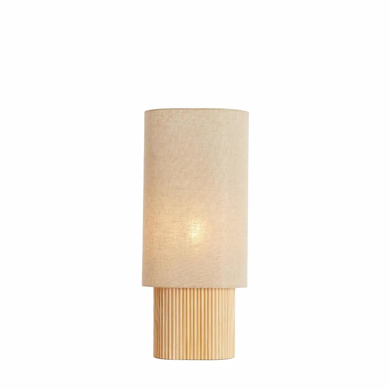 Tafellamp Laslo - 30x20x70cm - Bohemian von Light & Living in Braun – Produktfoto