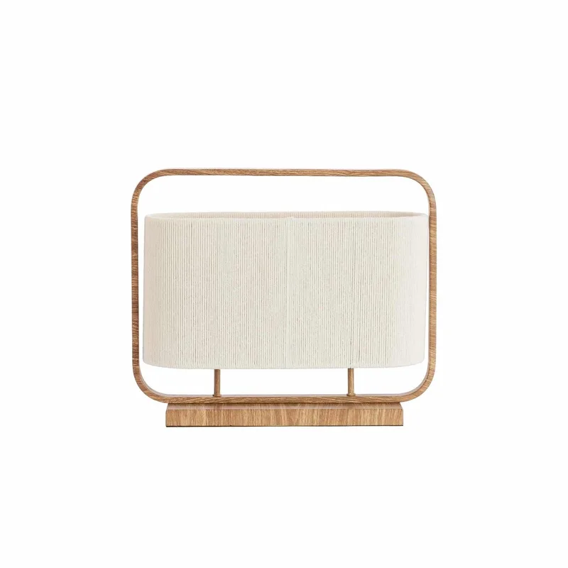 Tafellamp Lecce - Naturel - 45x15x37.5cm - Modern von Light & Living in Braun – Produktfoto