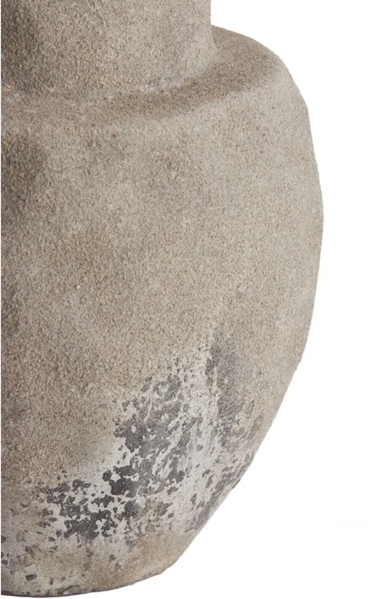 Tafellamp Lezama - Keramiek - 40cm - excl. kap de Light & Living en Gris – photo produit