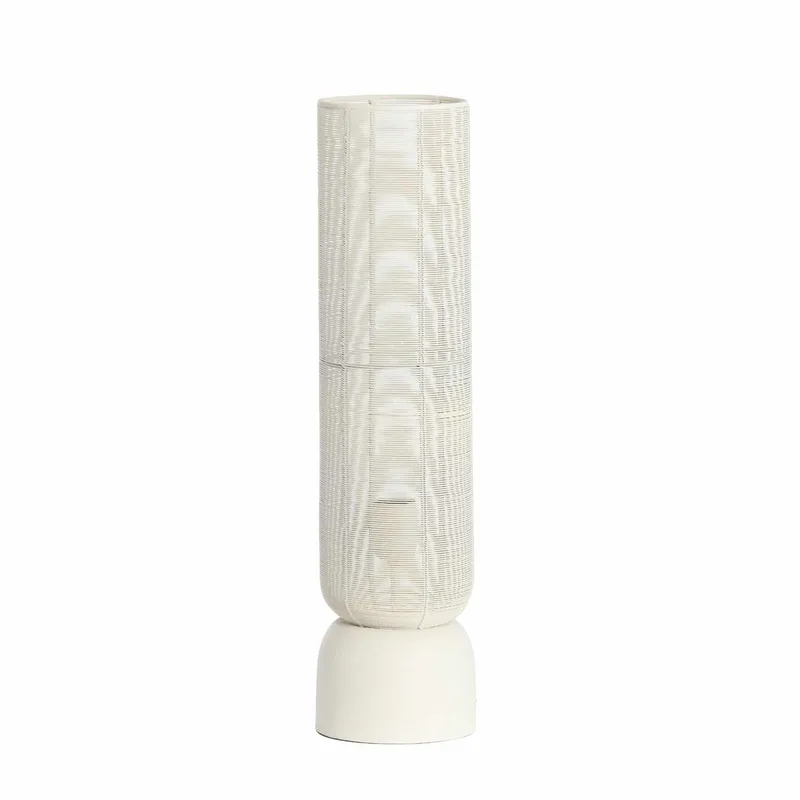 Tafellamp Lezuza - Ø16x60.5cm - Modern von Light & Living in Weiß – Produktfoto