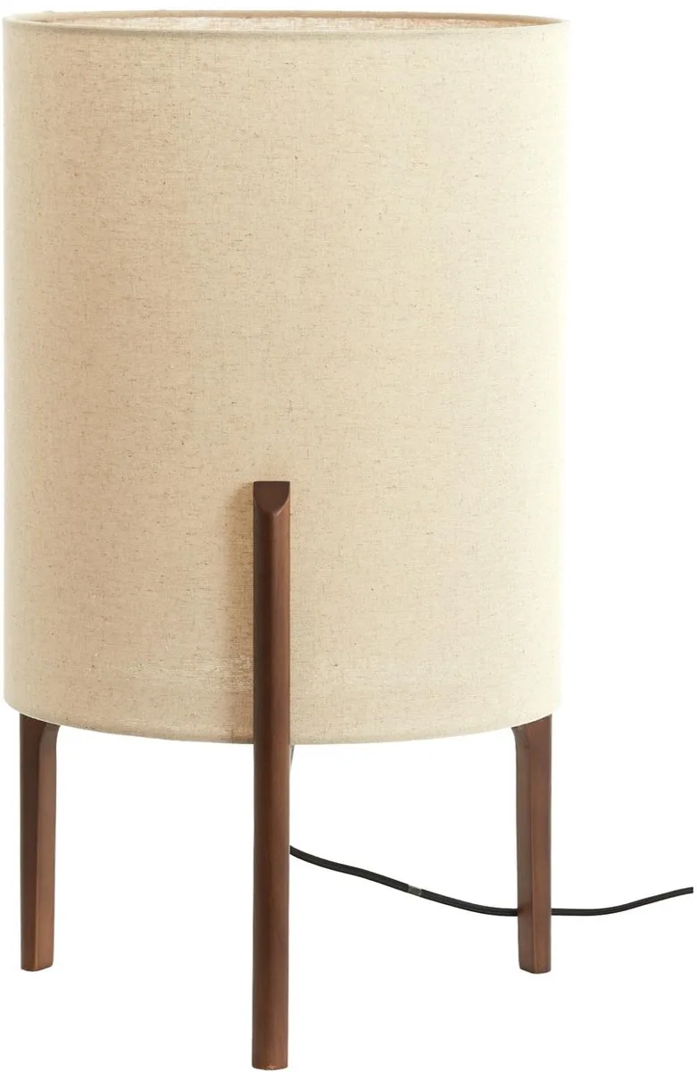 Tafellamp Litto - Donkerbruin - Ø35cm - Modern von Light & Living in Braun – Produktfoto