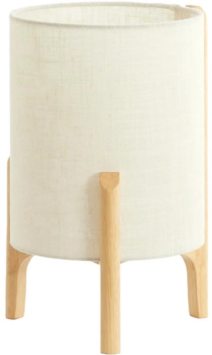 Tafellamp Litto - Naturel - Ø22cm - Modern de Light & Living en Marron – photo produit