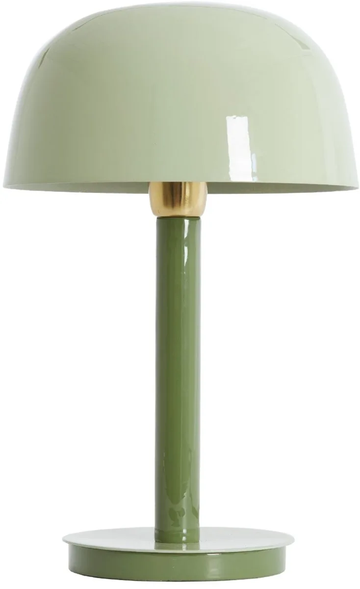 Tafellamp Marivet - Ø25x37cm - Modern von Light & Living in Grün – Produktfoto