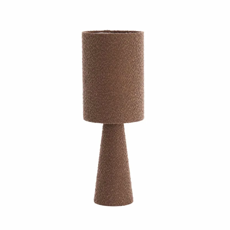 Tafellamp Micky - Ø20x58cm - Modern fra Light & Living i Brun – produktbillede